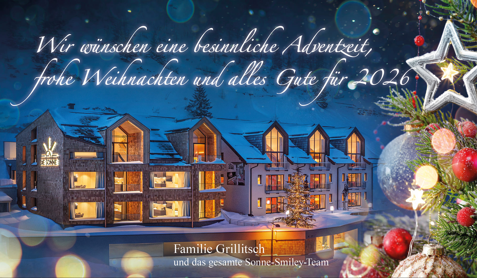 Advent in Obertauern im Aparthotel Die Sonne